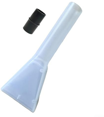 Spazzola trasparente per tappezzeria per aspirapolvere, per pulizia profonda di interni e moquette, adatta a tubi standard da 32 mm