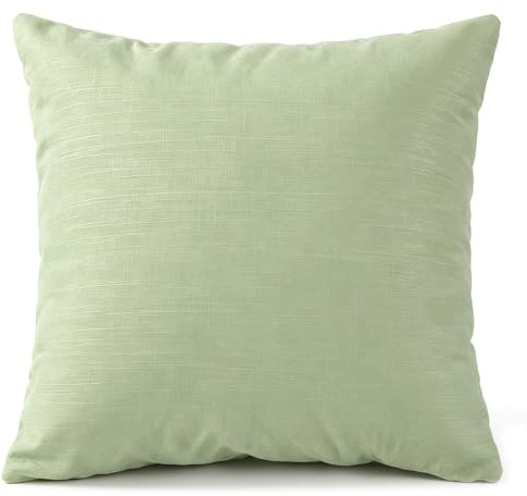 Yimafaner grön dekorkudde, kuddöverdrag med kärna för soffa stol soffa, 50 x 50 cm