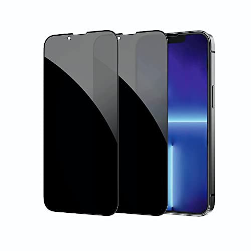 Arrivly 2 Stück Panzer Schutz Glas Sichtschutz für iPhone 12 Mini Schutzfolie Anti Spähen Privatsphäre Schutzen Folie [Bläschenfrei, Kratzfest] Blickschutzfolie Schutzglas iPhone 12 Mini