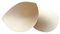 Sew in Bra Cups - Non Push Up - Liner Cups for Wedding Dresses - Nude (B Cup)