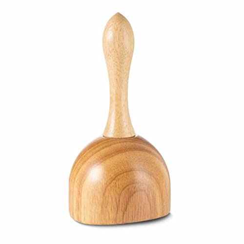 Yuuinnter Copa de Herramientas de Masaje de Terapia de Ventosas de Madera, Herramientas de Masajeador de Drenaje LinfáTico para Terapia de Madera Copa AnticelulíTica Corporal