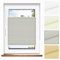 Jalousiescout Plissee Klemmfix ohne Bohren—Jalousie 70x200cm grau Sichtschutz Fenster Sonnenschutz, Lichtdurchlässig Rollo für Fenster & Tür, Hochwertiges Polyester Pure Plissee