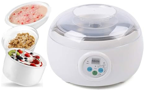 CZMYCBG Máquina De Yogur Natto, Máquina De Fermentación Inteligente De Natto De 1,5 L, Control De Temperatura Constante, for Yogur Orgánico Casero, Máquina for Hacer Queso, Máquina for Hacer Natto
