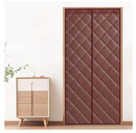 YXEHZ Thermo Türvorhang Kälteschutz Wasserdicht Winddicht Wärmeschutzvorhang Thermovorhang Gegen Kälte Geeignet Als Türschutz Vor Wind und Kälte(1x2.2m)