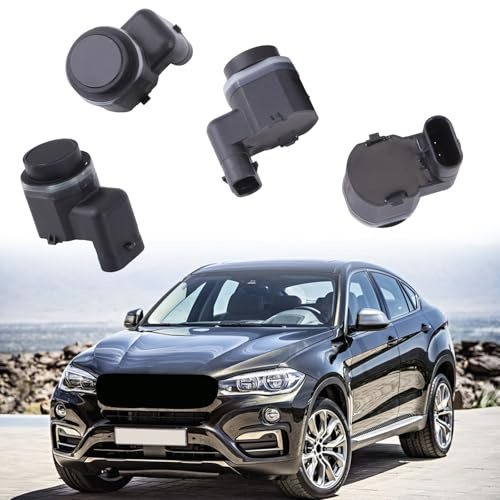 4 Stücke PDC Parksensor kompatibel mit BMW X3 E83 X5 E70 X6 E71 E72 Auto Parksensoren PDC Sensor Einparkhilfe Parksensor Einparksensoren Vorne Hinten 66209139868 66209127798 66209127801