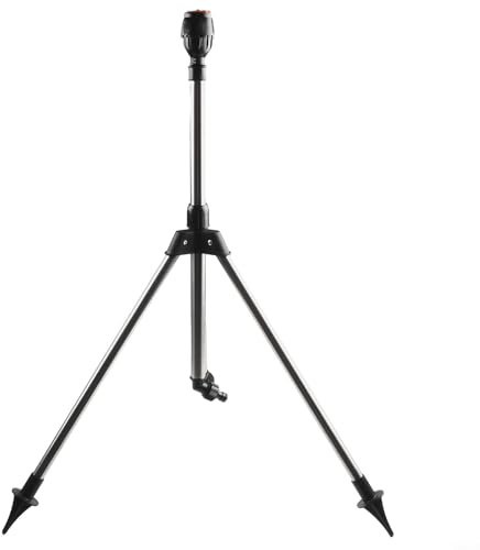 Arroseur rotatif à 360 degrés avec trépied robuste pour arroser efficacement le jardin et l'entretien des plantes