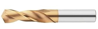 Broca helicoidal de carburo de tungsteno de 1,0-3,2 mm, 55°, for metal duro, herramientas de taller mecánico, máquina perforadora CNC(25mm)