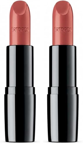 ARTDECO Perfect Color Lipstick - Sanft gleitender Lippenstift mit satter Farbe - 1 x 4 g (Packung mit 2)