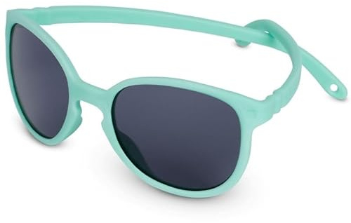 KI ET LA – WAZZ – Gafas de sol para bebé de 1 a 2 años estándar CE – Protección UV total – Ultraligeras – Flexibles – Inrompibles – Filtro de luz azul – Marca francesa