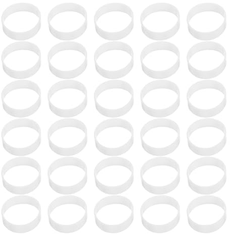 TOMETURE 200 bridas de silicona para cables - Anillos de goma planos de 0,47'' para cables de datos - Bandas de goma de silicona reutilizables para la gestión y almacenamiento de de