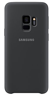 Samsung Silicone Cover (EF-PG960) für das Galaxay S9, Schwarz - 5.8 Zoll