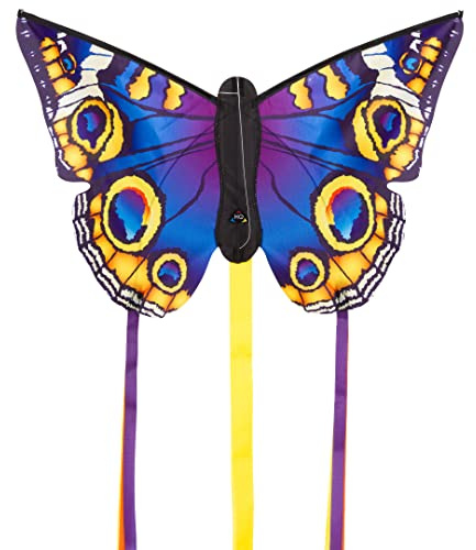 HQ Butterfly Kite Buckeye R Kinderdrachen ab 5 Jahre für wenig Wind