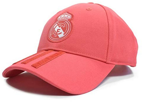adidas Erwachsene Kappe 3 Stripes, Real Coral/Vivid Red/White, OSFM, CZ6101