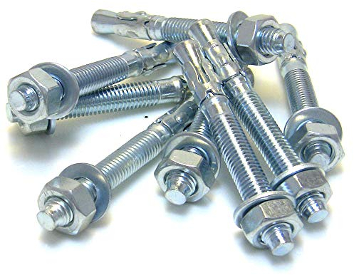 20 Stk. Schwerlastanker Schwerlastdübel Keilanker Bolzenanker verzinkt (M10 x 60)