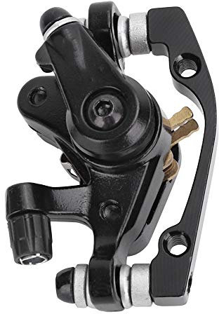 CHICIRIS Fahrradbremssattel, Stabiler Performance-Scheibenbremssattel, robust und langlebig für Fahrradmodifikation Fahrrad vorne hinten Bremssattel(Scheibenbremse vorne (F160 R140))