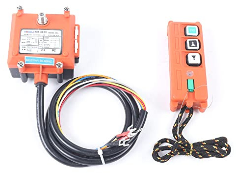 Industrial Wireless Crane Remote Control Winding Engine Sand Blast Equipment F21-2S Industrial Wireless Remote Control Transmitter Receiver Hoist Radio Crane