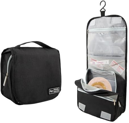 Ostomía Bolsa de viaje de colostomía colgante Ostomía Accesorios Bolsas para ostomía Colostomía Catéter Foley Accesorios médicos Ileostomía Bolsa Accesorios (Negro)