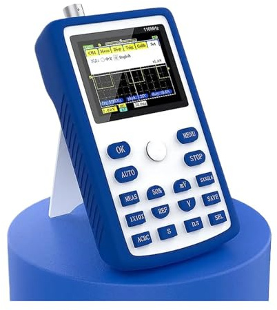AIRUIXI 1C15 Digital Oscilloscope 110MHz Analog Bandwidth 500MS/s Sampling Rate Supports 1Khz Square Wave 400V