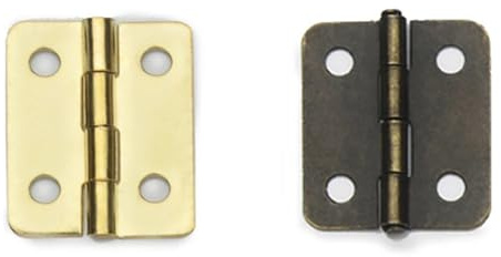 Charnières à ressort en acier inoxydable à fermeture automatique pour armoires, fonctionnement fluide et silencieux, parfaites pour les boîtiers à bijoux et accessoires de meubles