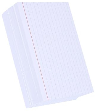 300 Blatt Linierte Karteikarten Papier Lernkarten Kleine Karteikarten Für Englische Vokabeln Formeln Und Notizen