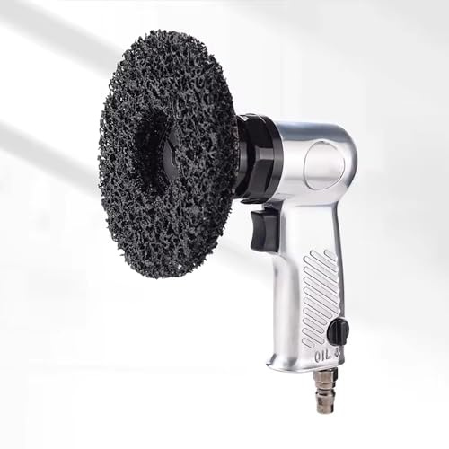 Toplionace Lijadora Neumática de 125mm, Pulidora para Eliminar óxido y Pintura, Carrocería y Decapado de Pintura Vieja