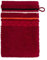 Frottana Country Manopla de baño, algodón, Rojo rubí, 20 x 15 cm