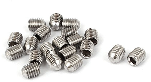 Aexit Vis de pression 20pcs pour vis à tête hexagonale à six pans creux M5x6mm CN394075L329948J