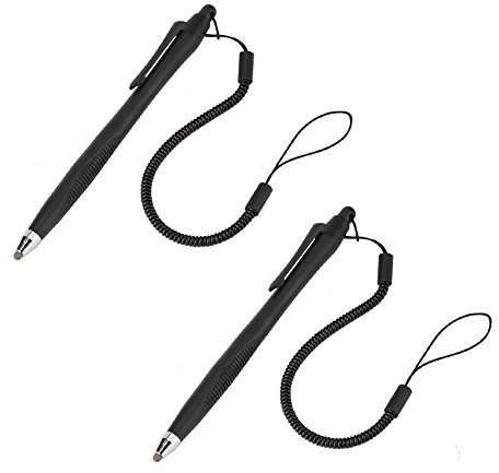 Penna stilo, penna stilo universale Stilo morbido punta touch screen Scrittura stilo penna da disegno per tablet PC Phone 2 confezioni
