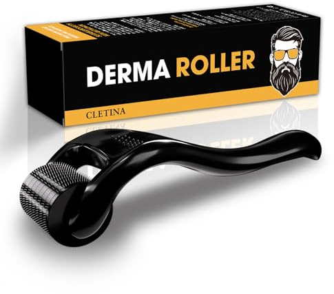 540 Titanium Derma Roller - Microneedle Micro Needle Roller for Men and Women Home Use - Microneedling Roller Microneedle Skin Care Tool A8