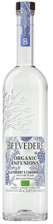 Vodka Belvedere Organic Infusions Blackberry & Lemongrass 70 cl