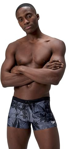 Speedo Valmilton Aquashort pour Homme, Grey Lead, 34