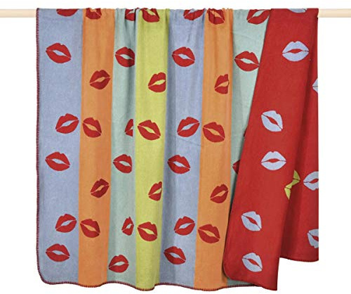 pad Decke Lips multi/bunt150x200 cm