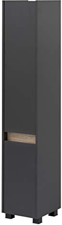 Schildmeyer Hochschrank 146322 Cosmo, 30,2 x 164,5 x 33 cm (BxHxT), anthrazit