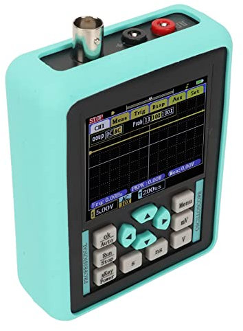 Oscilloscope Numérique, Mini-oscilloscope Numérique Monocanal Bande Passante 120M Résolution 320x240 pour Le Débogage Bricolage