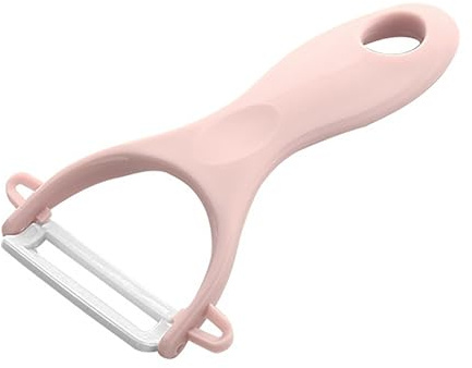 Pelapatate in ceramica resistente, design leggero a forma di Y, impugnatura comoda, elegante e semplice, utensile da per sbucciare frutta e verdura