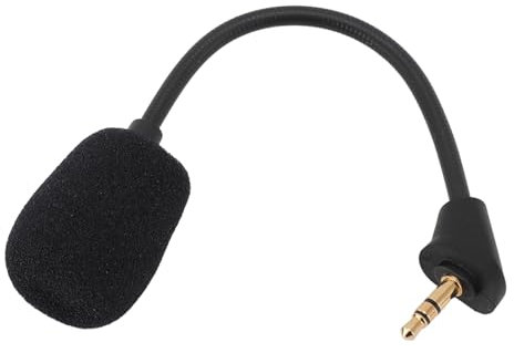 Asta del Microfono Staccabile, Microfono di Gioco Sostitutivo Commutabile da Sinistra a Destra Plug and Play per l'uso Quotidiano