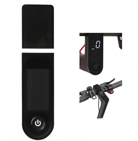 Electric Scooter Display Cover, Abs E-Scooter Dashboard Display Screen Cover Silicone ive Case For Xiaomi For M365 1s Pro Electric Scooter Replacement Parts Easy Installation Clear View