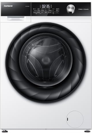 Corberó - Lavadora Carga Frontal | CLH7404MK | 7 Kg | 1400 Rpm | Motor Inverter | 15 Programas | Vapor | Lavado Jet | Inicio Diferido | Puerta XXL | Blanco