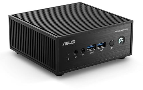Mini PC ASUS PN42 mit Windows 11 Home, Intel N200 4X 3700 MHz Turbotakt, 1000 GB M.2 SSD, 16 GB DDR4-RAM, Intel UHD Grafik, HDMI 2.0, DP 1.4, USB 3.2, BT 5.1, WLAN