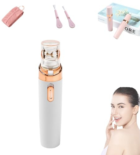 Pluzy Epil Pro 3.0 Women Face Epilator,2024 New Pluzy Hair Removal For Face,Facial Epilator For Women Face,Epilators For Women Face,2 in 1 Facial Electric Shaver for Face,Hand,Legs (1 pcs white)