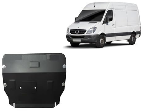 Scut Protection Protección metálica bajo el motor compatible con Mercedes Sprinter 906 4x4 - (2006-2018)