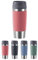 Emsa Travel Mug Easy Twist Edelstahl-Isolierbecher, 360 ml, Spülmaschinenfest, Einfaches Öffnen & Schließen, 4h heiß + 8h kalt, Koralle, N2011600