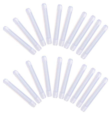 Artibetter 20 Stücke Brillen Ohrhaken Ohrbügel Ohrpolster Antirutsch Brillenbügel Silikon Brillenhalter Ohrenhalter Brillen Bügelenden überzüge für Kinder Erwachsene