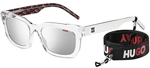 Hugo Boss Hg 1219/s HKN/DC CRYSTAL WHIT Sunglasses Men's Acetate, Standard, 54