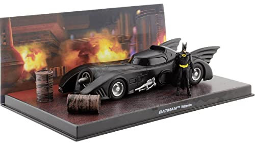 1989 Batman Automobilia Batmobile Batman Movie Negro 1:43 Salvat Bat001