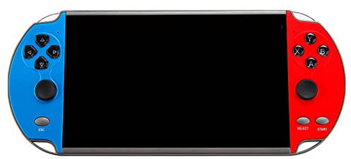 1 Set 7.0-inch X12Plus Game Player 16G RAM Longer Battery Life Dual Rocker Interactive Toy Large Screen Retro Video Game Console