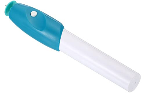 PATIKIL Électrique Piquage Stylo 6, Fendu Outil Automatisé Papier Ligné bandess Volume Bouclage Roulant pour Bricolage Art Artisanat, Bleu