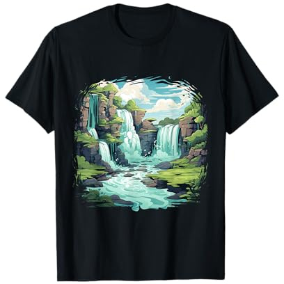 Nice Waterfall for Boys and Girls T-Shirt