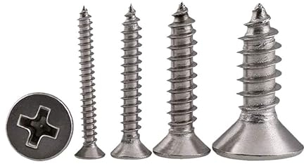 Maschinenschrauben Vollgewinde, M5 304 Schraube Edelstahl Abstandshalter Kreuz Senkkopf Selbstschneidende Holz Kleine Laptop Mikroschraube GB846 10 Stück (Farbe: 30 mm, Größe: M5 (10 Stück)) ( Color :