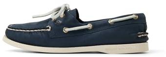 Sperry kvinnors autentiska original 2-ögon båtsko, Nubuck Navy, 41 EU